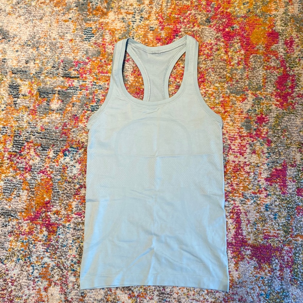 Lululemon Swiftly Tech Racerback Tank Top Hazy Jade